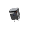 Powerology Retractable GaN Charger – Single Port | Compact & Fast