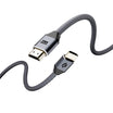 Powerology 8K Braided HDMI Cable 2M | Ultra HD & HDR
