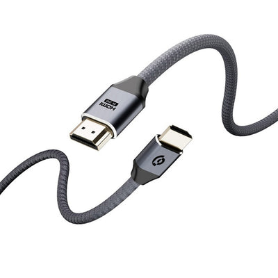 Powerology 8K Braided HDMI Cable 2M | Ultra HD & HDR