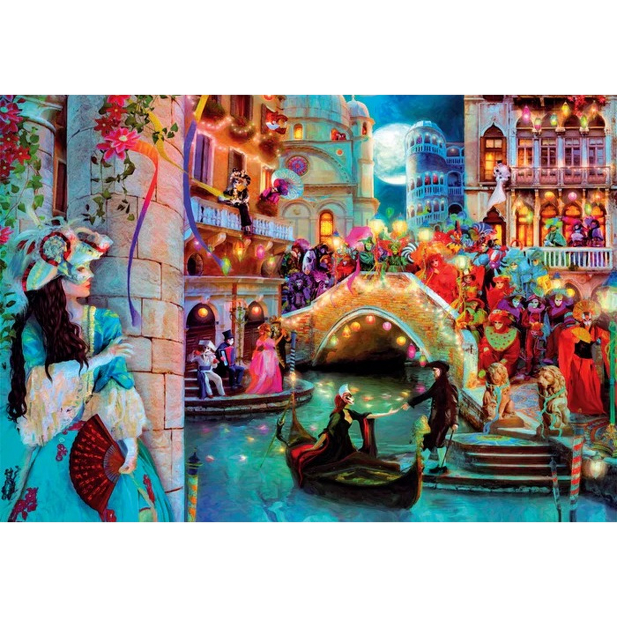 Clementoni Carnival Moon Jigsaw Puzzle – 1000 Pieces