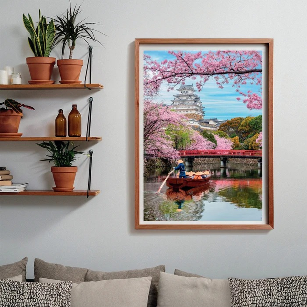 Clementoni Himeji Castle in Spring Jigsaw Puzzle – 1000 Pieces