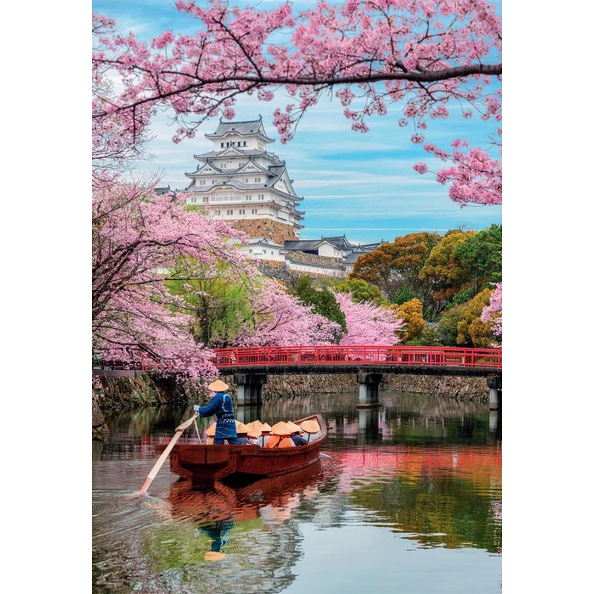 Clementoni Himeji Castle in Spring Jigsaw Puzzle – 1000 Pieces