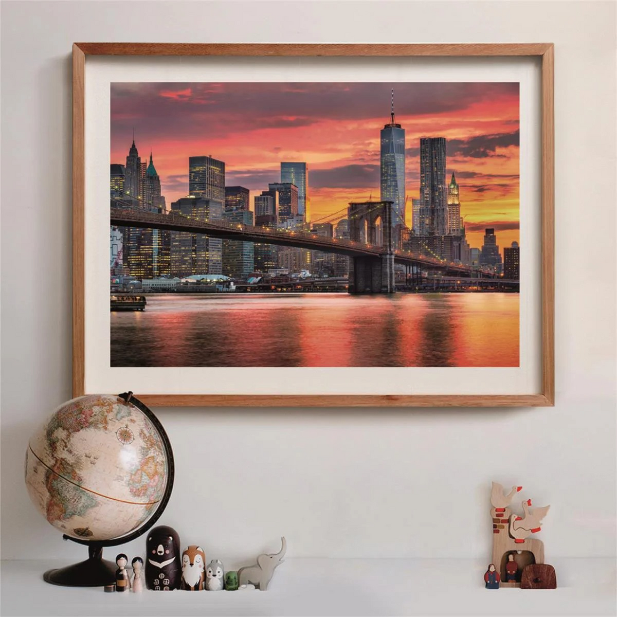 Clementoni East River AT Dusk Jigsaw Puzzle – 1500 Pieces