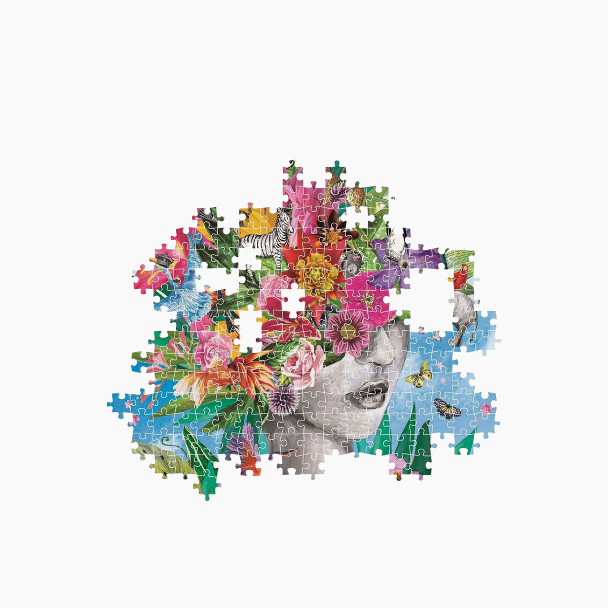 Clementoni Head in the Jungle B Jigsaw Puzzle – 500 Pieces