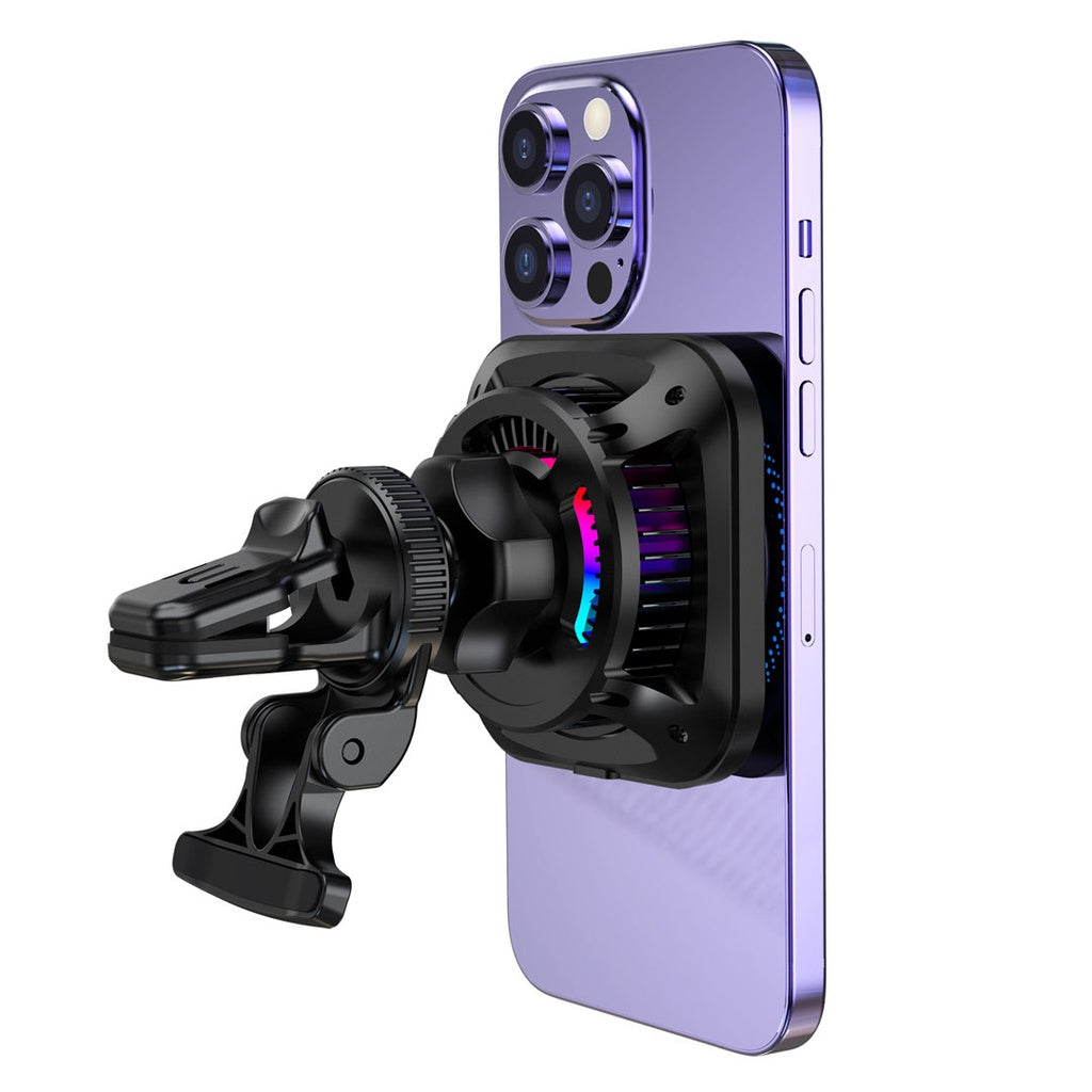 شاحن Powerology Qi2 Standard 15W مغناطيسي متوافق مع iPhone 15 - شحن سريع