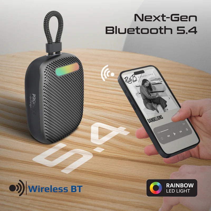 Promate Tingz CrystalSound™ 7W High-Definition Wireless Speaker