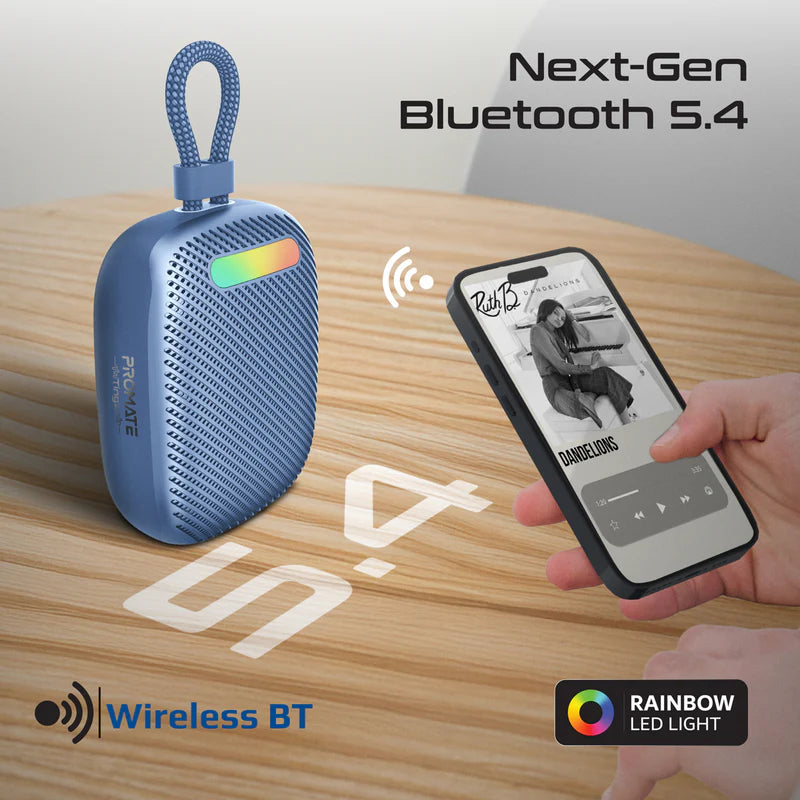 Promate Tingz CrystalSound™ 7W High-Definition Wireless Speaker