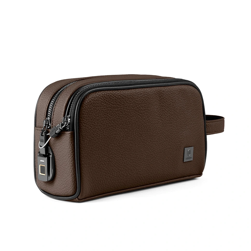 WIWU Phantom Fingerprint Lock Pouch Pro - Brown