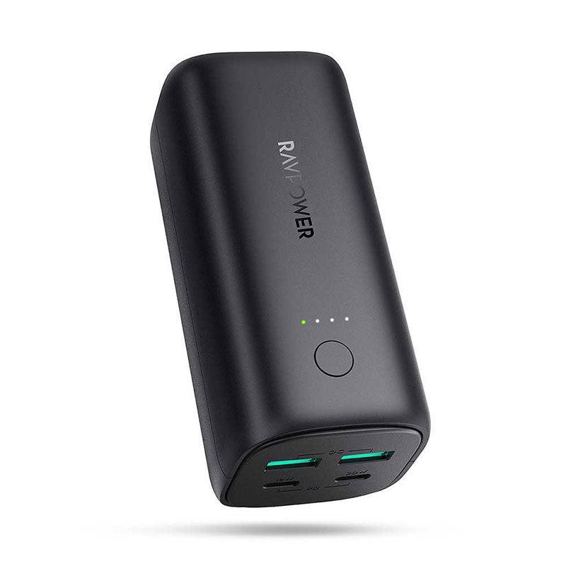 RAVPower PD Pioneer 20000mAh 48W 4-Port Power Bank - Black