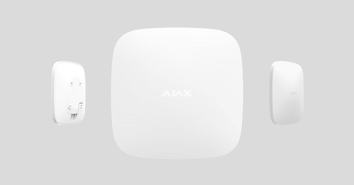 Ajax ReX Boosts the Range of Ajax Security System Devices White