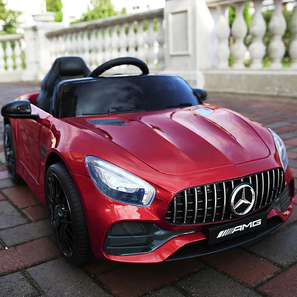 Mercedes-Benz GTR Licensed R/C Ride-On Car – 12V Battery