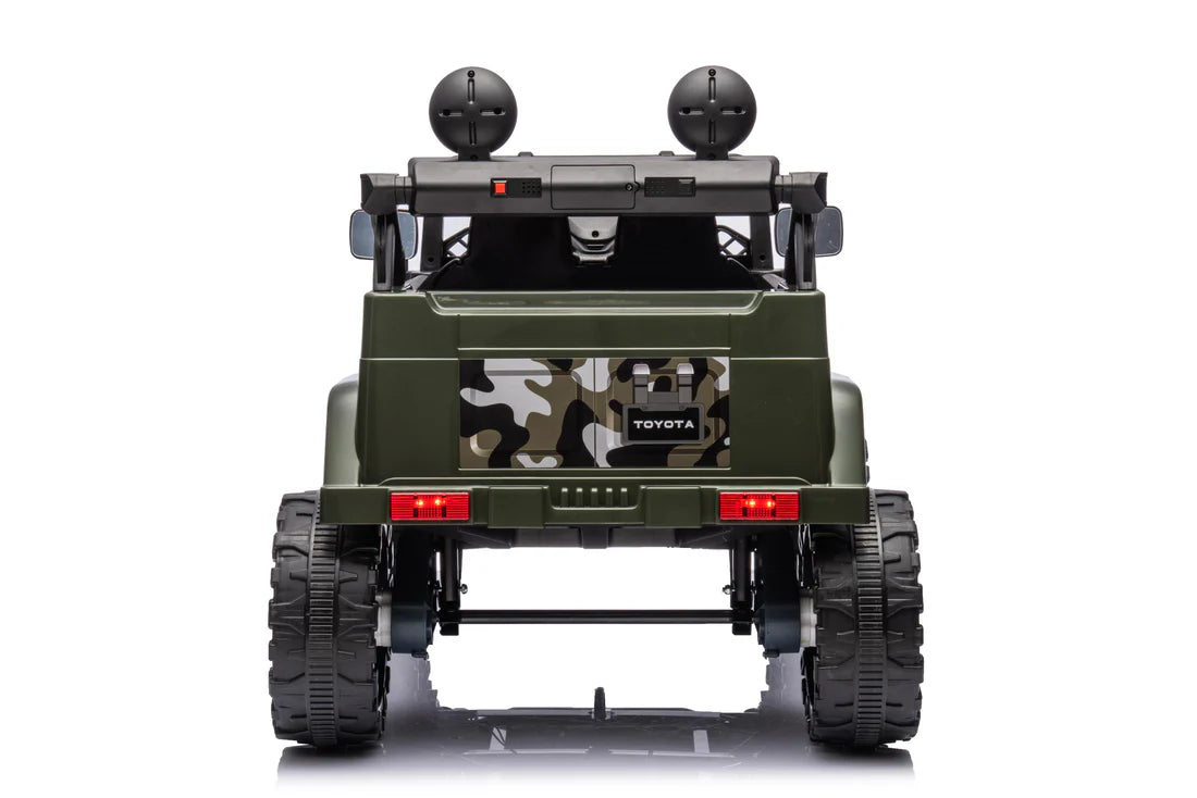 Toyota FJ Cruiser Licensed R/C Ride-On Car – 12V 4-Motors