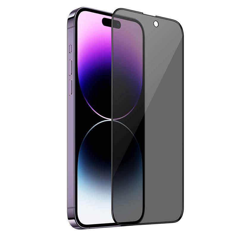 RockRose Sapphire Screen Protector for iPhone 15 - Black