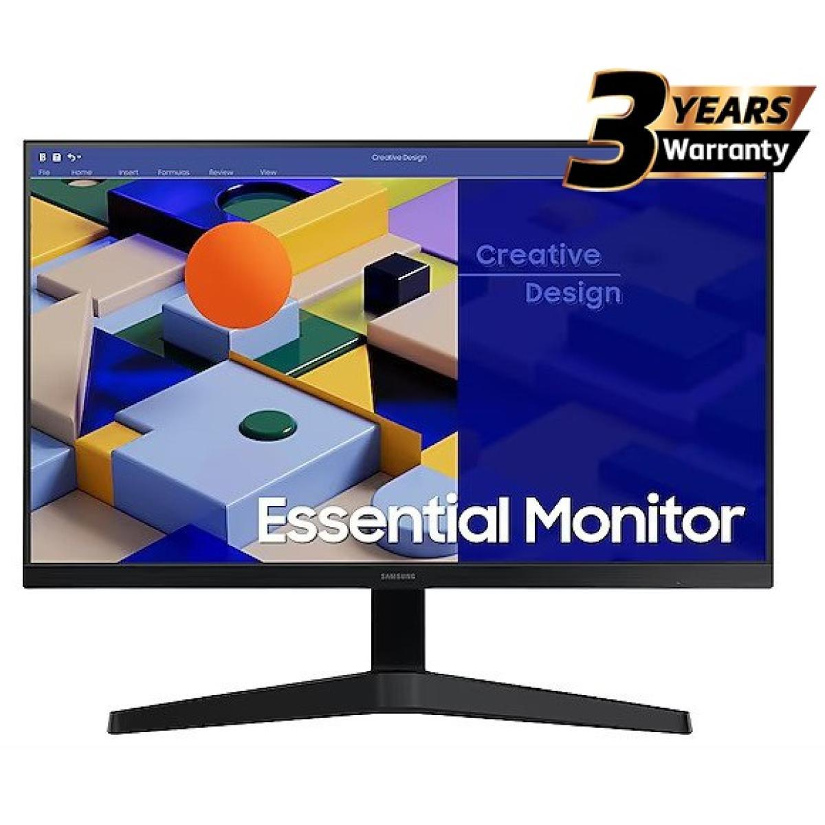 Samsung C310 27" Full-HD, IPS Flat Monitor, 75HZ, AMD FreeSync, 5MS (GTG), Borderless Design