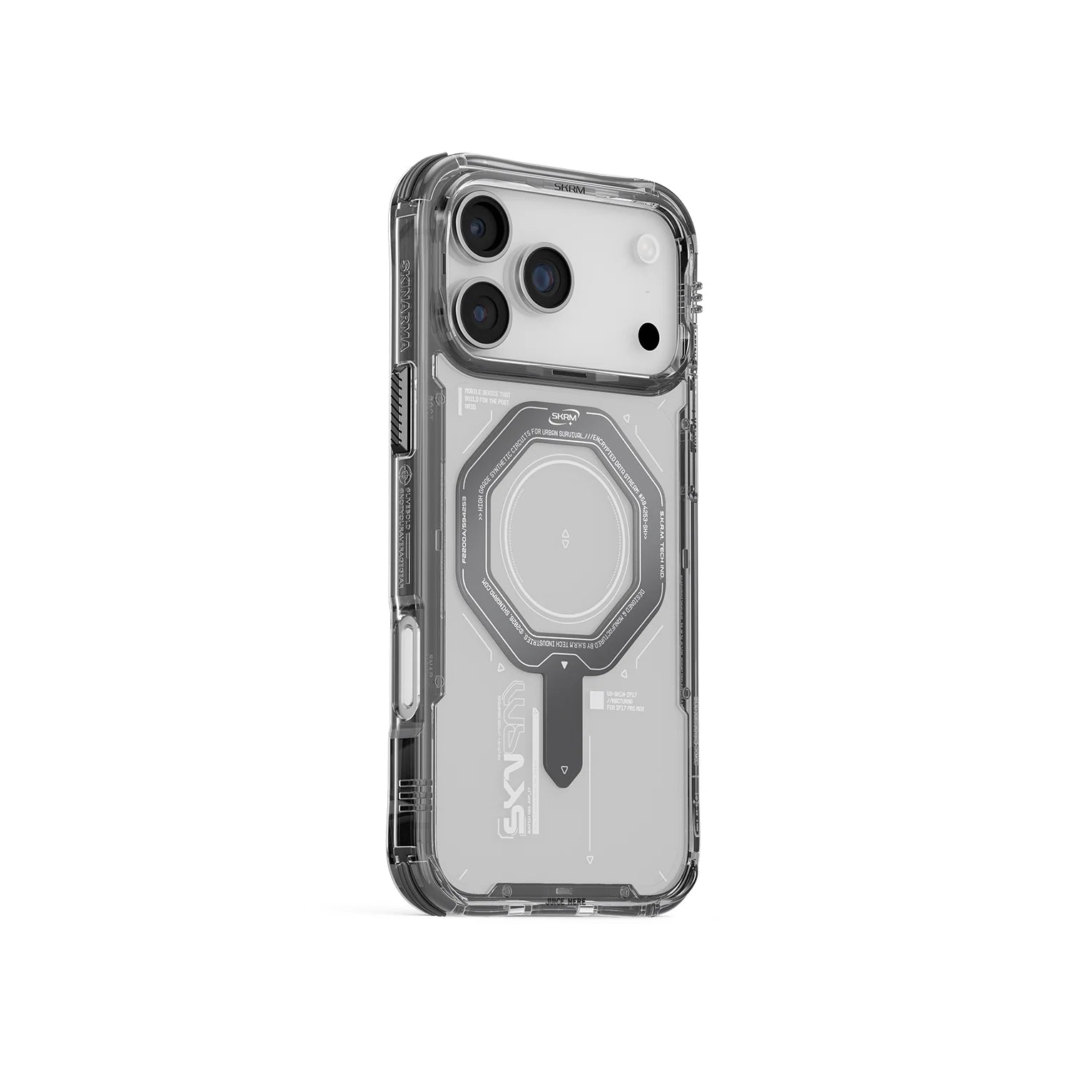 SKINARMA iPhone 17 Pro MAGMA – شحن مغناطيسي وحماية 360 درجة