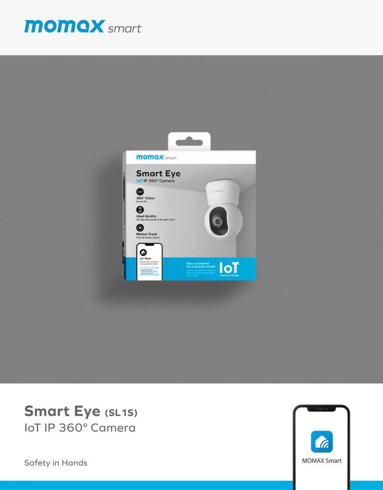 Momax Smart Eye 360° Camera Smart Security Solution - White