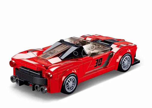 Sluban Italian Super Car Red M38-B0955 - 262 Pieces Building Set