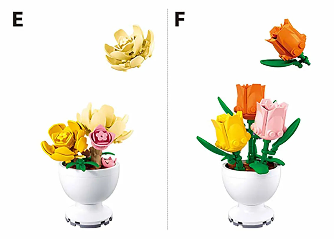 سلوبان حديقة نباتات في أصص – M38-B1077 | لعبة تركيب للأطفال