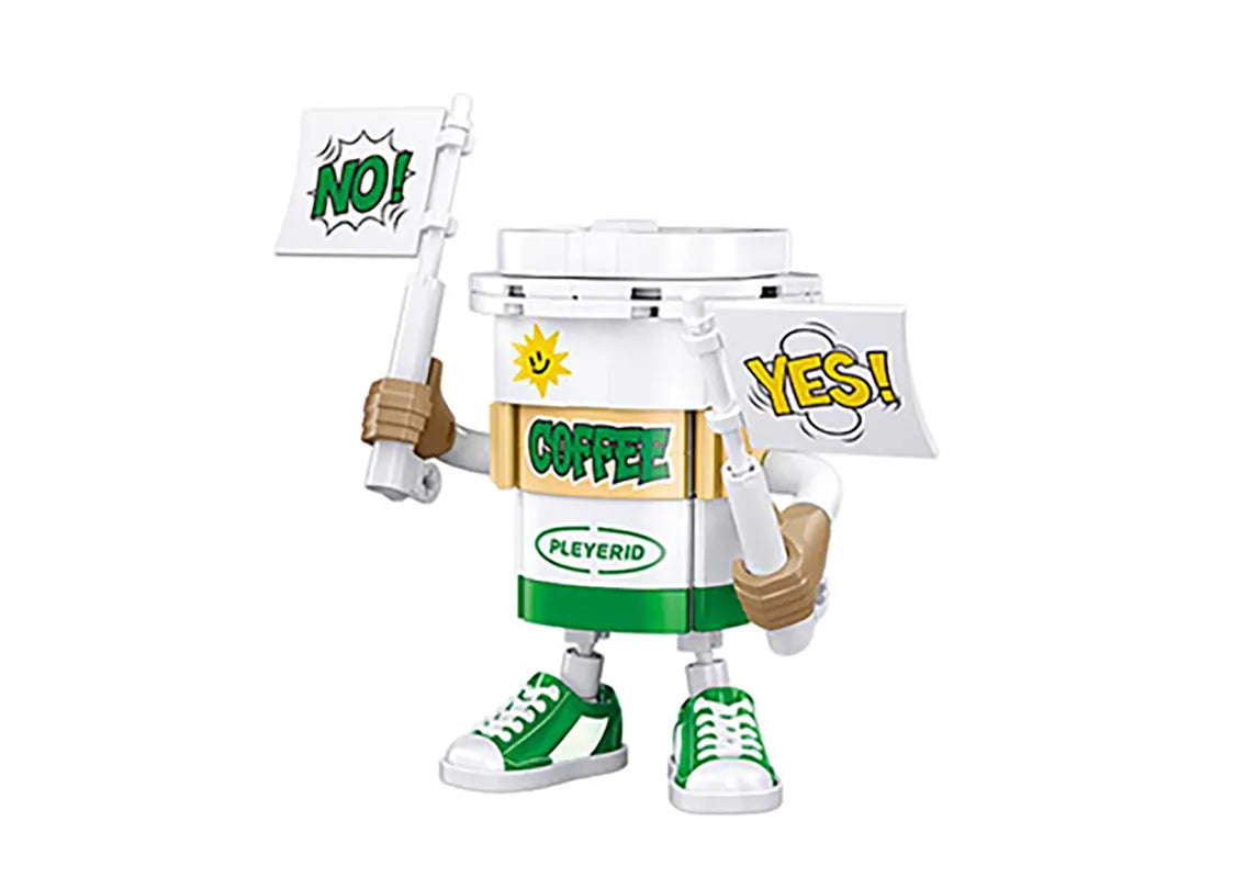 Sluban Beverage Man Display Set M38-B1123A | 983 Pieces Building Blocks