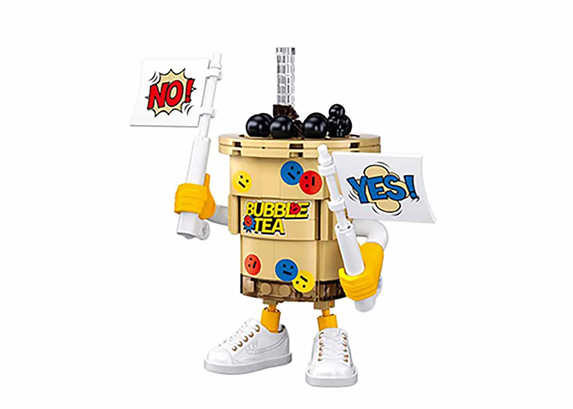 Sluban Beverage Man Display Set M38-B1123A | 983 Pieces Building Blocks