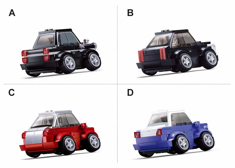 سلوبان سيارات MCAR Hell of Flush 1-4 – M38-B1202 | لعبة تركيب للأطفال
