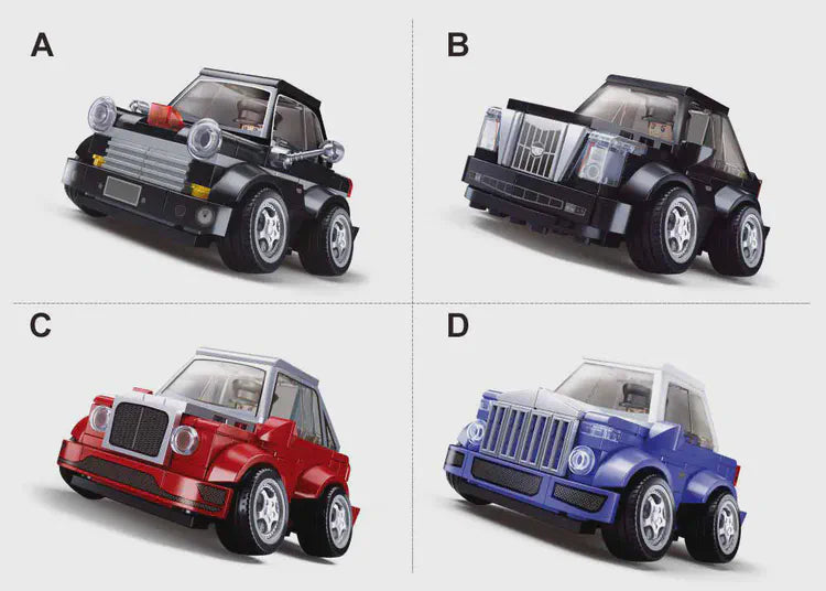 سلوبان سيارات MCAR Hell of Flush 1-4 – M38-B1202 | لعبة تركيب للأطفال