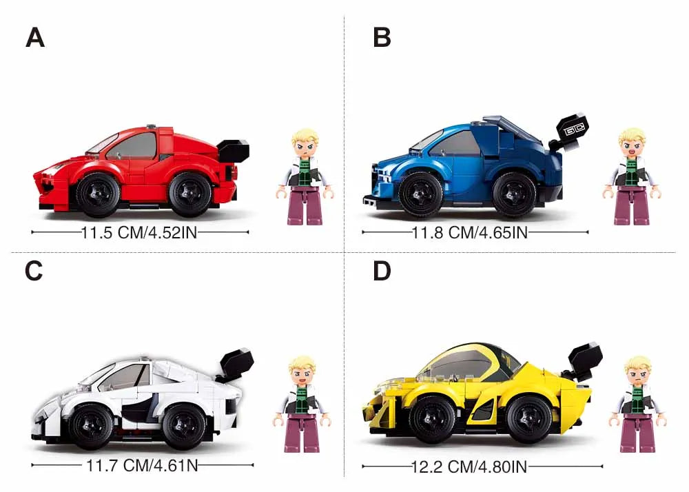 سلوبان سيارات MCAR Hell of Flush 5-8 – M38-B1203 | لعبة تركيب للأطفال