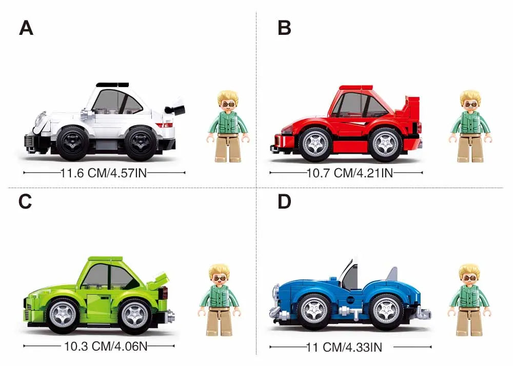 سلوبان سيارات MCAR Hell of Flush 9-12 – M38-B1205 | لعبة تركيب للأطفال