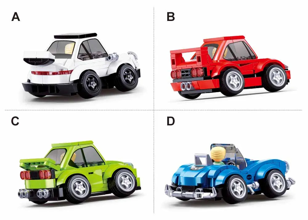 سلوبان سيارات MCAR Hell of Flush 9-12 – M38-B1205 | لعبة تركيب للأطفال