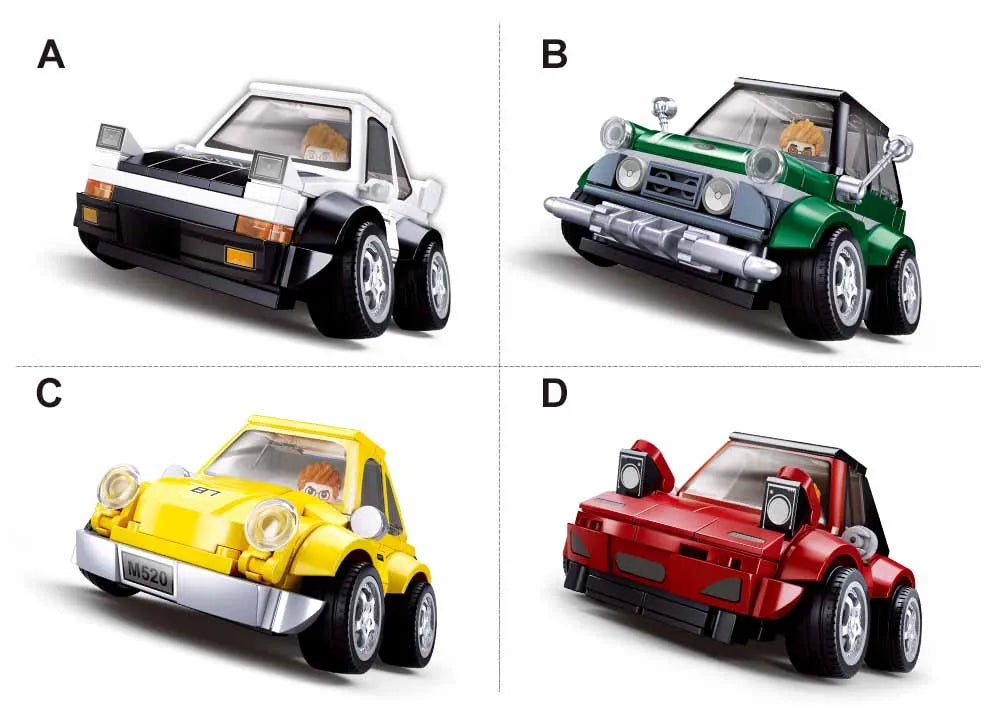 سلوبان سيارات MCAR Hell of Flush 13-16 – M38-B1206 | لعبة تركيب للأطفال