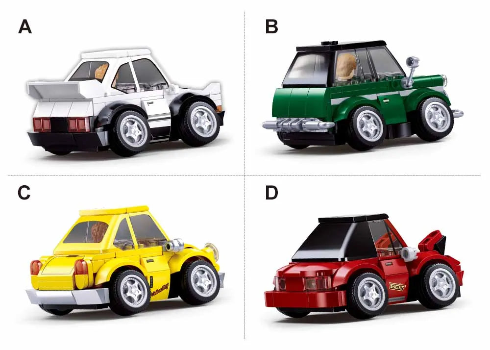 سلوبان سيارات MCAR Hell of Flush 13-16 – M38-B1206 | لعبة تركيب للأطفال