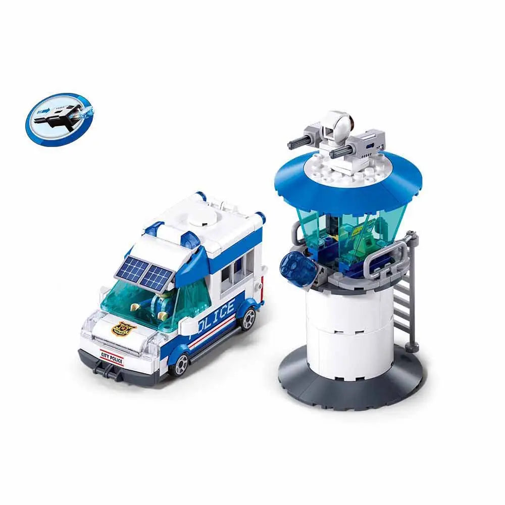 Sluban Metropolis Police Escape Set M38-B1218 | 245 Pieces Building Blocks