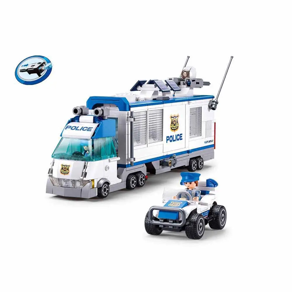 Sluban Metropolis Police Command Car Building Set M38-B1219 | 510 Pieces