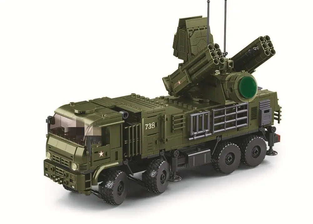 Sluban Modelbricks Pantsir S1S 1:35 Scale 669 Pieces | M38-B1252