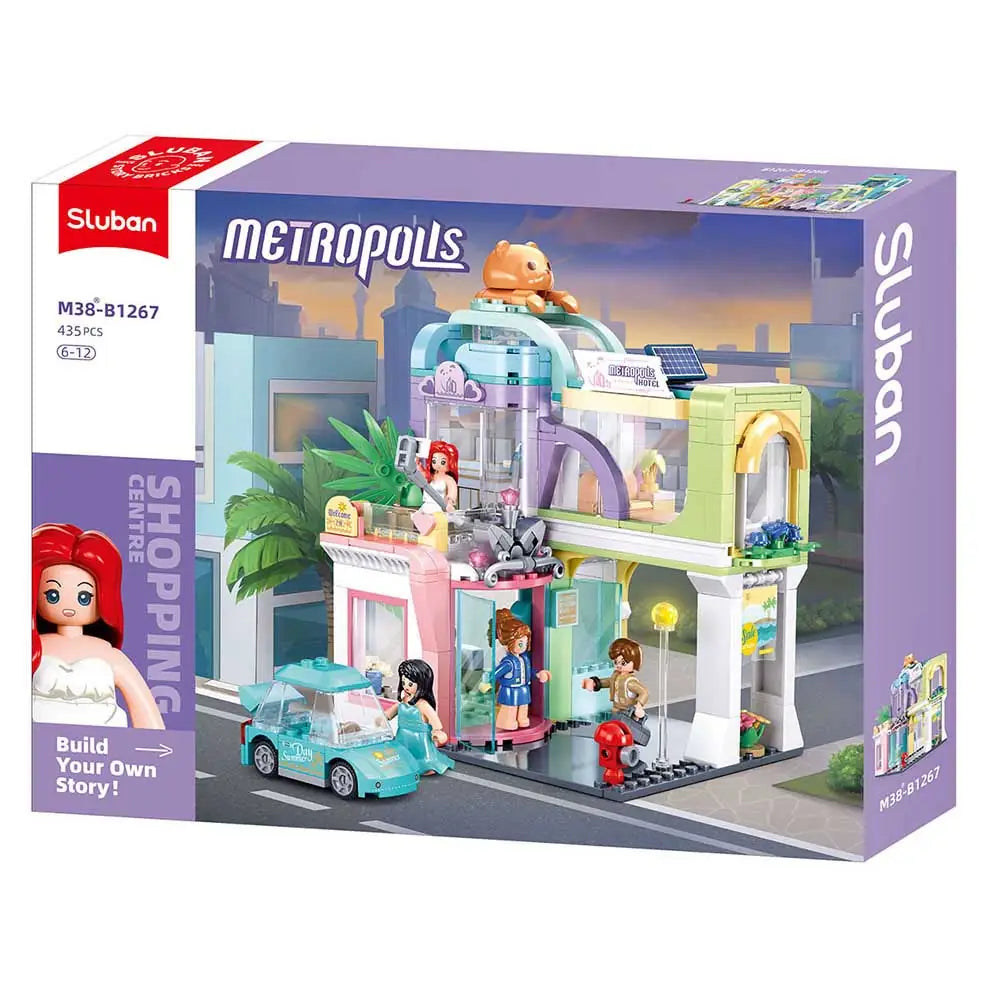 Sluban Metropolis D.C. Crowne Hotel Building Set M38-B1267 | 451 Pieces
