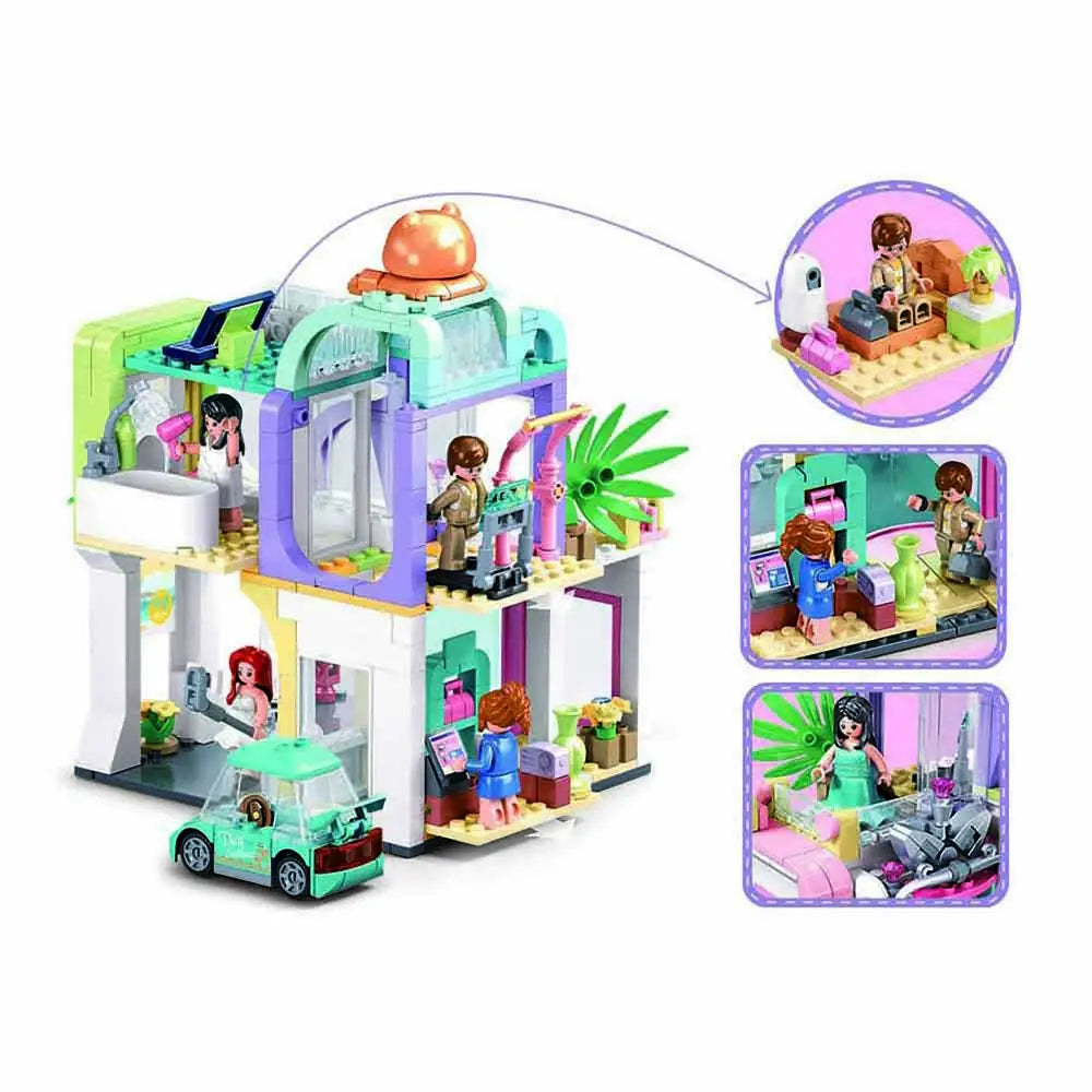 Sluban Metropolis D.C. Crowne Hotel Building Set M38-B1267 | 451 Pieces