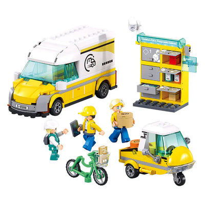 Sluban Metropolis Delivery Service Building Set M38-B1290 - 255 Pieces