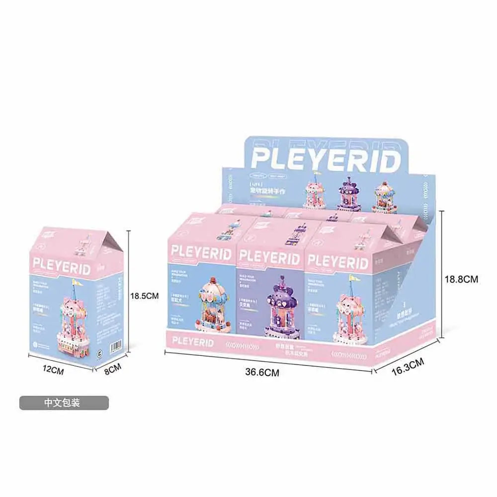 Sluban - Pleyerid 6-in-1 Display Box Animals | Set M38-P8027