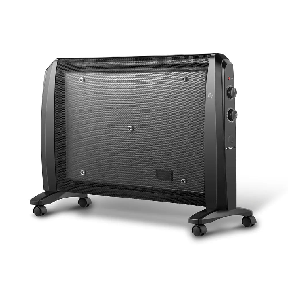 CONTI Mica Electric Heater – Black Color Fast Heating