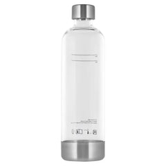 UltraSoda Sparkling Water Bottle 1L – Reusable BPA-Free Bottle with Stainless Steel Lid for UltraSoda Machine