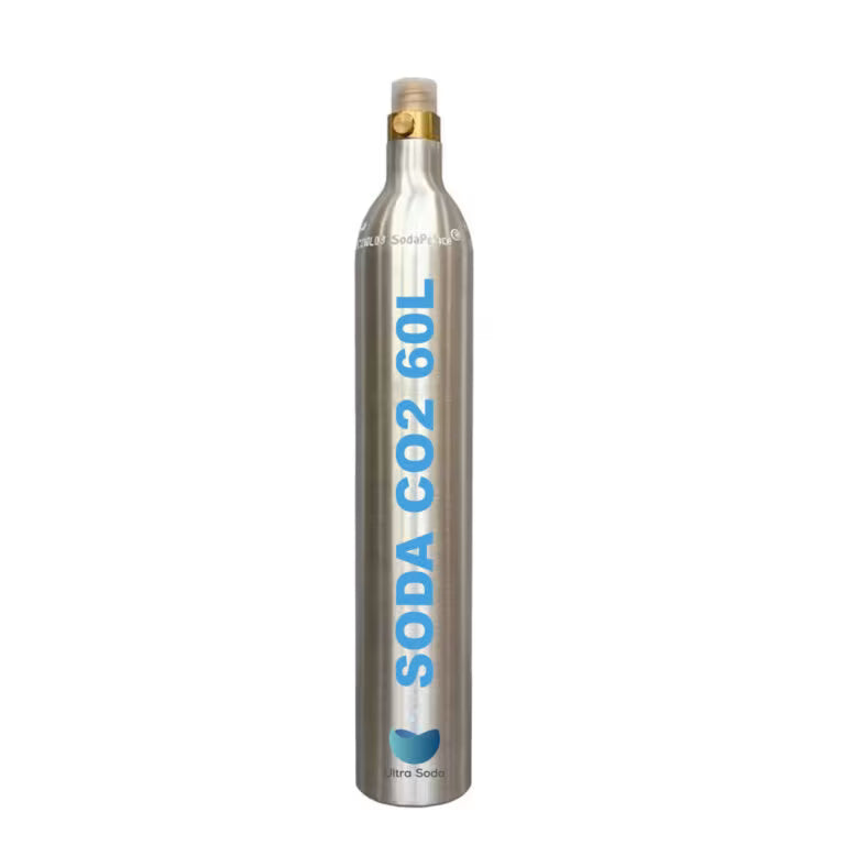 CO2 Soda Gas Cylinder 60L – Food-Grade CO₂ for UltraSoda Sparkling Machine