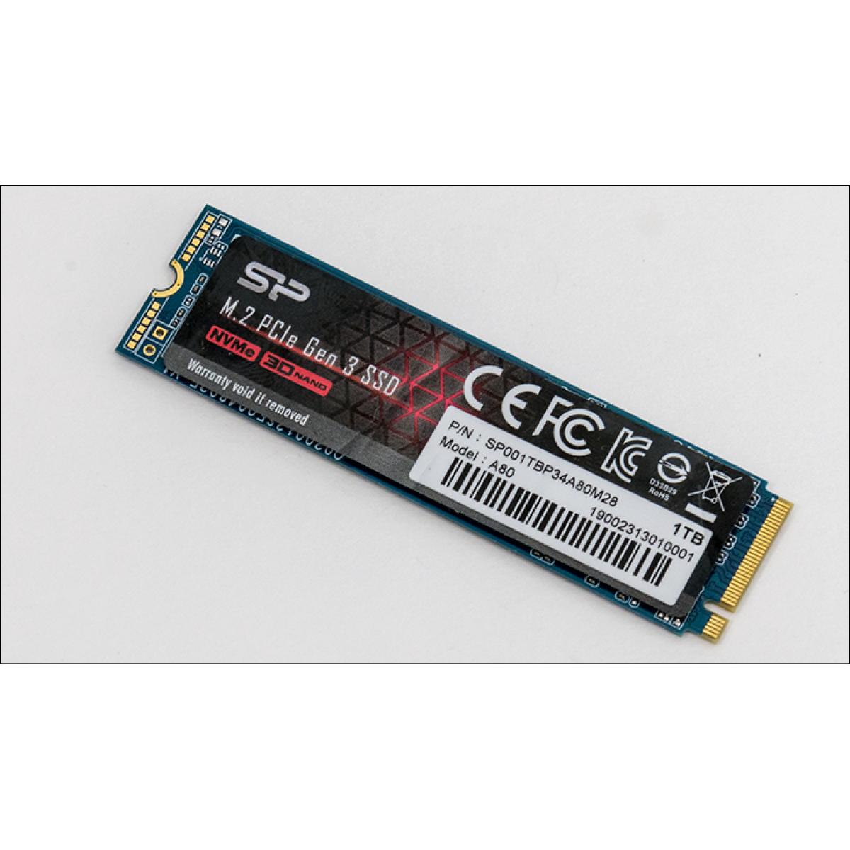 Silicon Power Power 1TB PCIe Gen3x4 P34A80 NVME
