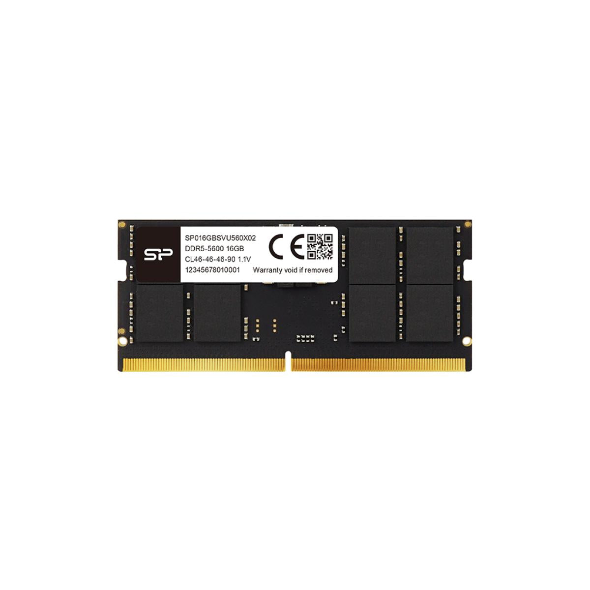 Silicon Power DDR5 5600MHz 16GB 1.1V Laptop Unbuffered SODIMM