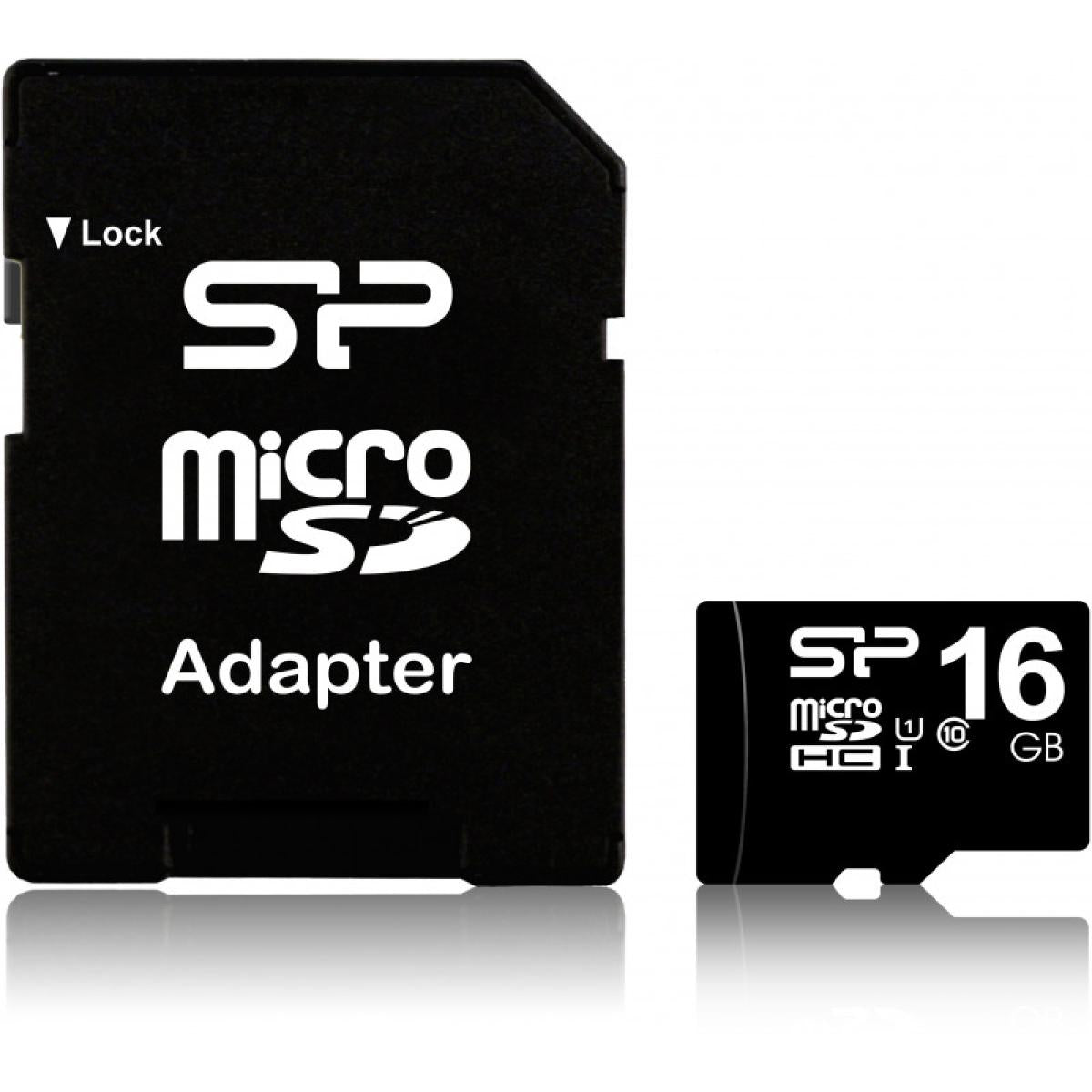 Silicon Power Power 16GB Elite microSDHC