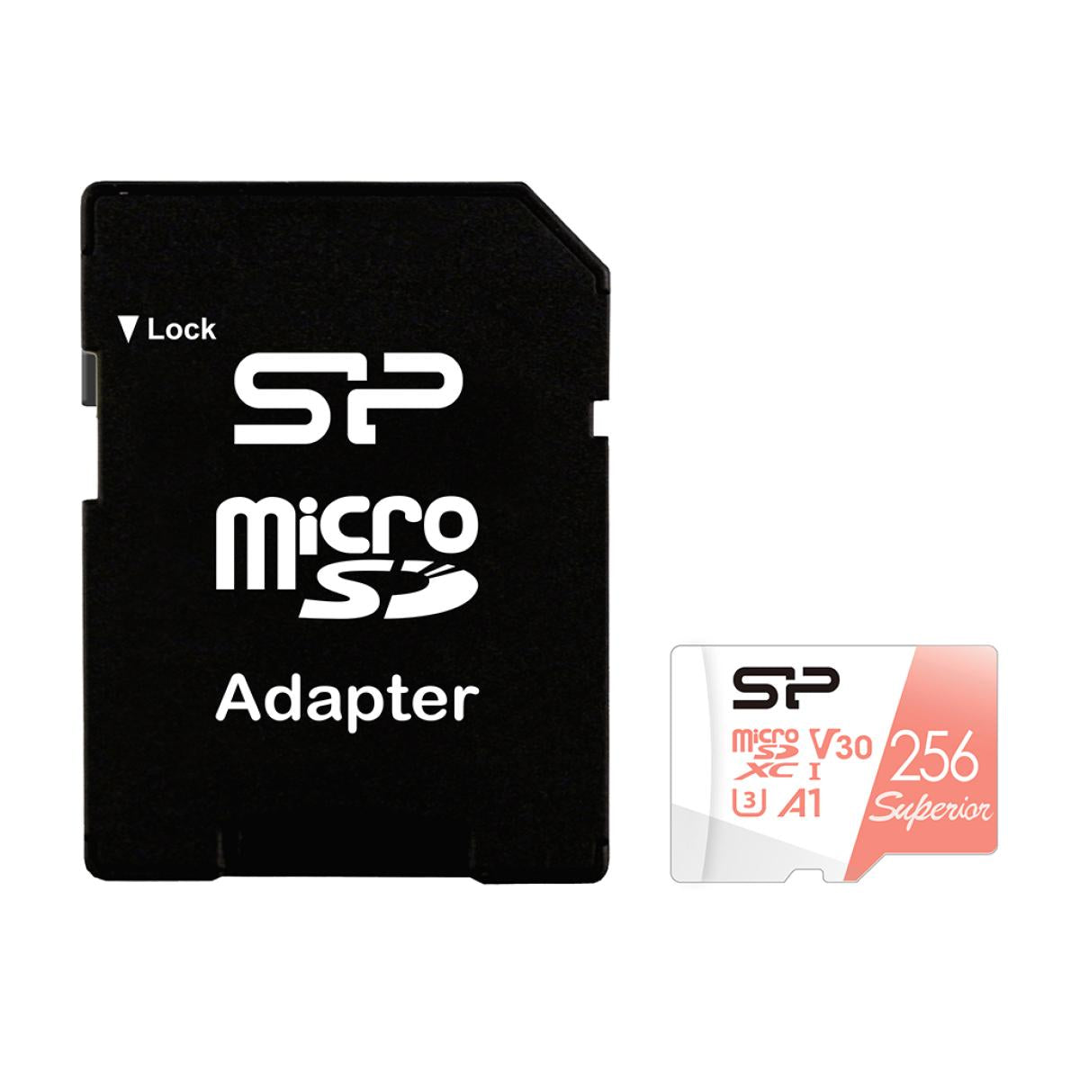 Silicon Power 256GB 4K Superior microSDXC A1 UHS-I Card