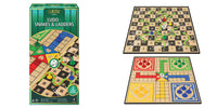 Ambassador Classic Games – 2 in 1 Ludo & Snakes & Ladders (Basic)