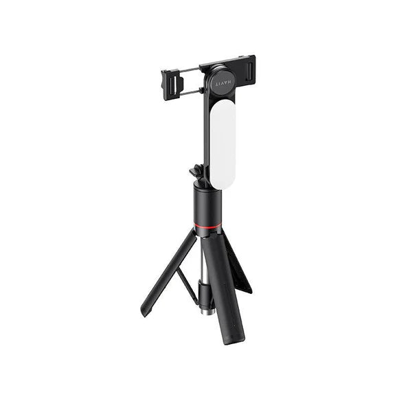 HAVIT ST7600 6-in-1 Selfie Stick Tripod with Bluetooth Remote – Black