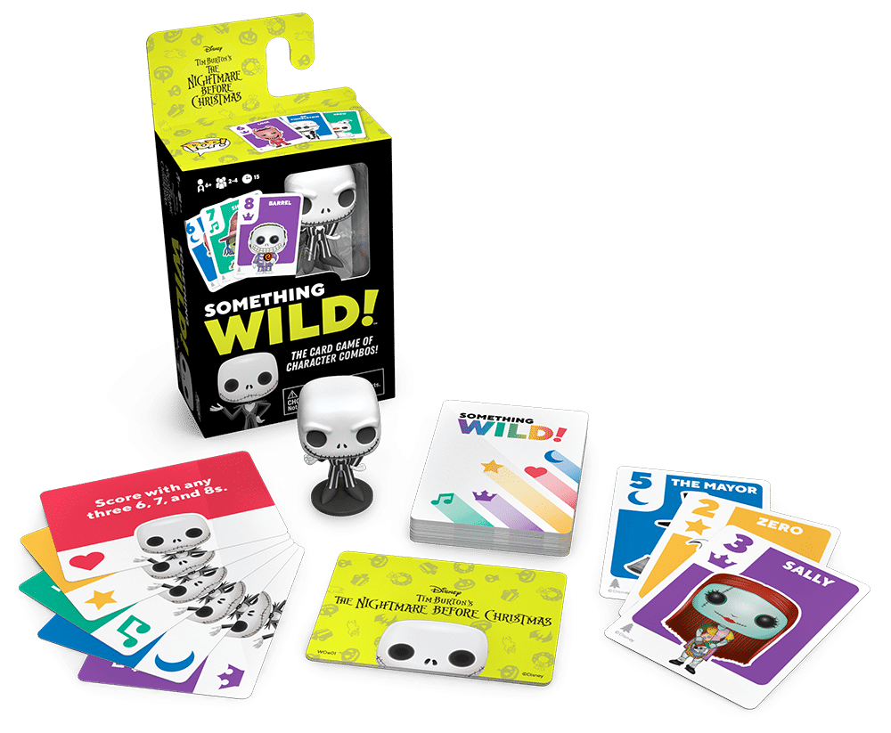 Funko Signature Games: Something Wild Card Game- Nightmare Before Christmas