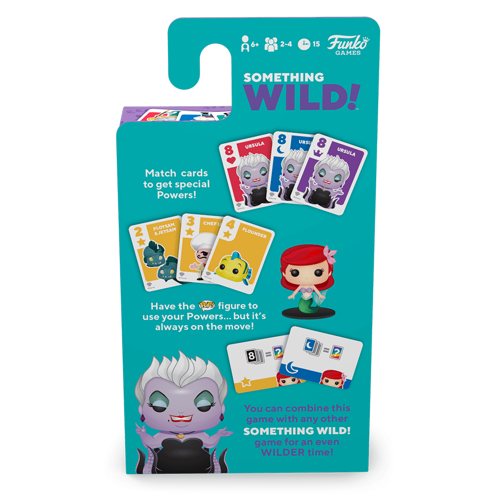 Funko Signature Games: Something Wild Card Game- The Little Mermaid