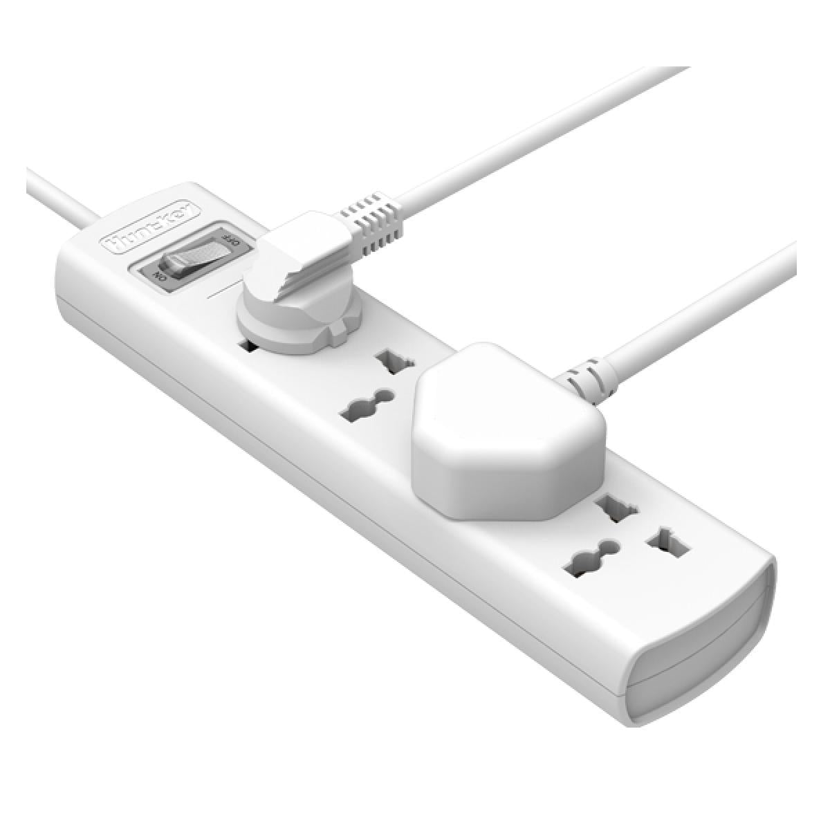 Huntkey Power Strip 4 Universal Outlets 2500W 3Year Warranty